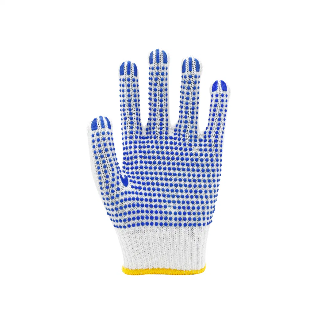 PVC Dotted Rubber Dotted Cotton Gloves/Working Gloves /Safety Gloves/Labor Gloves